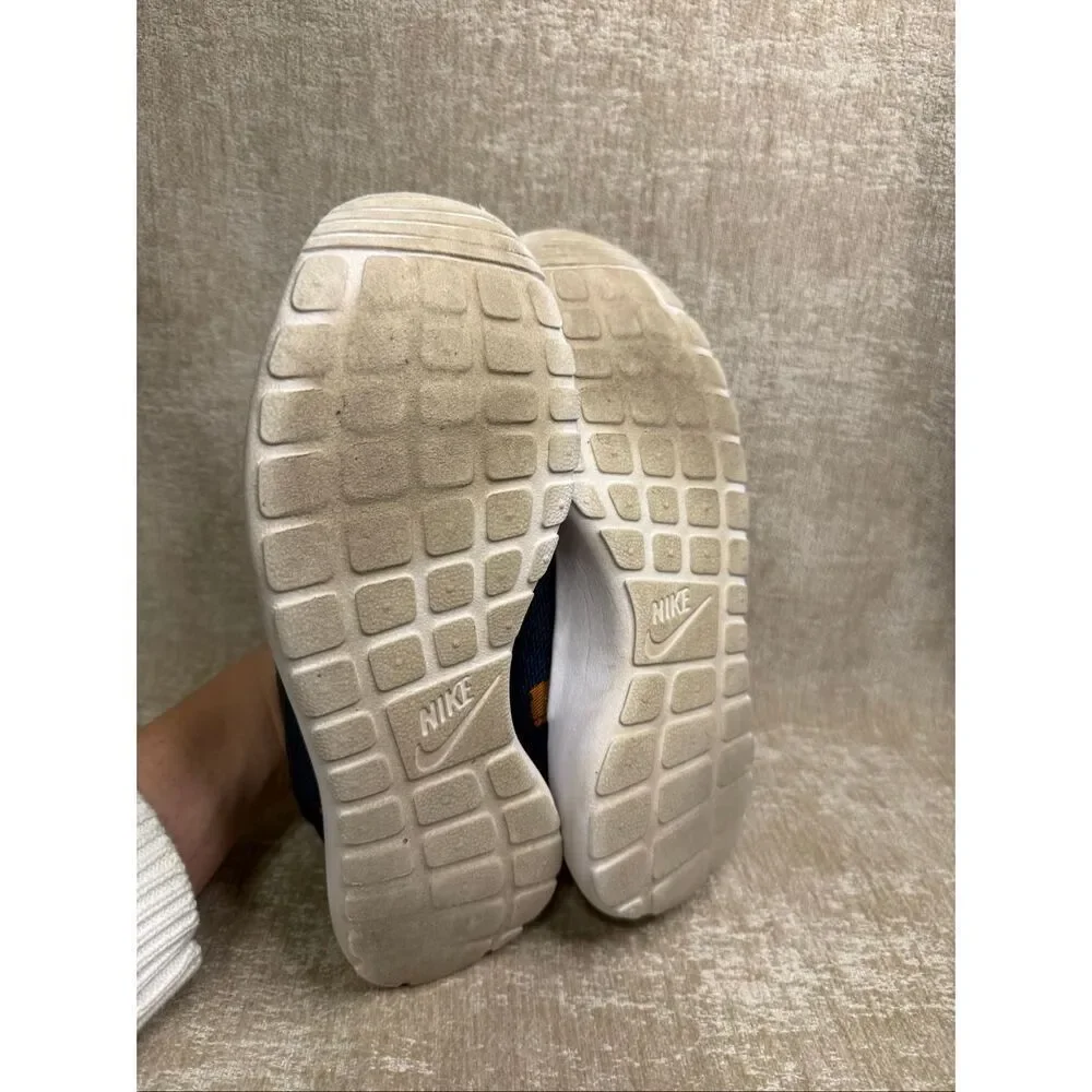 Nike Women's Roshe One Knit Jacquard Print Trainers Running Sneakers Blue Size 8